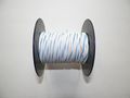 White Blue Striped 18 Ga Awg Gxl Wire 100 Spool For Automotive Truck Motorcycle Rv General Purpose Copper 94 O D Abrasion 