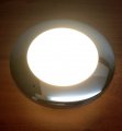 Marine Boat Bright Led Ceiling Light Glare Free Lens Stainless Steel Rim Nacre 