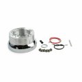 5 And 6 Hole Steering Wheel Polished Hub Adapter For Gmc Chevrolet Buick Cadillac Jeep Oldsmobile Pontiac 1968 To 1995 