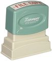 Xstamperr One-color Title Stamp Pre-inked File Copy Red 