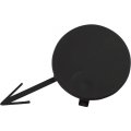 Front Bumper Tow Hook Cover Ford Explorer 2018 2019 Replacement For Fo1029104 Jb5z17a900ab Black Plastic Eye 