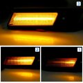 1 Pair Clear Lens Front Sequential Led Side Marker Light For Bmw E36 1992-1996 Dynamic Flash Turn Signal Indicator Lamp