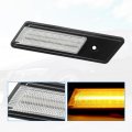 1 Pair Clear Lens Front Sequential Led Side Marker Light For Bmw E36 1992-1996 Dynamic Flash Turn Signal Indicator Lamp