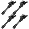 Ocpty Ignition Coil Coils Pack Uf407 For Mazda Miata 1 8l 2001-2005 4 Pcs