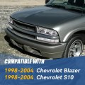 Auto Dynasty 4pcs Switchback U-led Drl Headlights Assembly And Bumper Lamps Compatible With Chevy Blazer S10 1998-2004 Driver