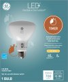 Ge Lighting Led Timer Floodlight Bulbs Soft White Built-in Automatic Br30 Indoor Bulb Pack Of 1