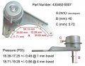 Jadezan Turbo Actuator 433452-0007 4334520007 For Garrett Gt2056 Naveco Iveco Powerdaily 8140 43s