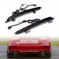Astra Depot Smoke Lens Rear Fog Light Bumper Reflector Brake Tail Sequential Flash Singal Lights Lamp For 2018-2020 Honda