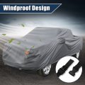 X Autohaux Pickup Truck Cover For Ford F350 Extended Cab 4 Door Long Bed 2008-2021 Outdoor Waterproof Sun Rain Dust Wind Snow