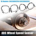 Uxcell 4pcs Front Rear Left Right Abs Wheel Speed Sensor For Bmw X4 2015018 2 0l 3 2011-2017 2 3 No 34526869293 34526869292