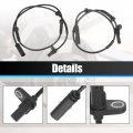 Uxcell 4pcs Front Rear Left Right Abs Wheel Speed Sensor For Bmw X4 2015018 2 0l 3 2011-2017 2 3 No 34526869293 34526869292
