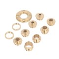 Brass Router Template Guides Set 11pcs Bushing For Woodworking Various Sizes Multiple