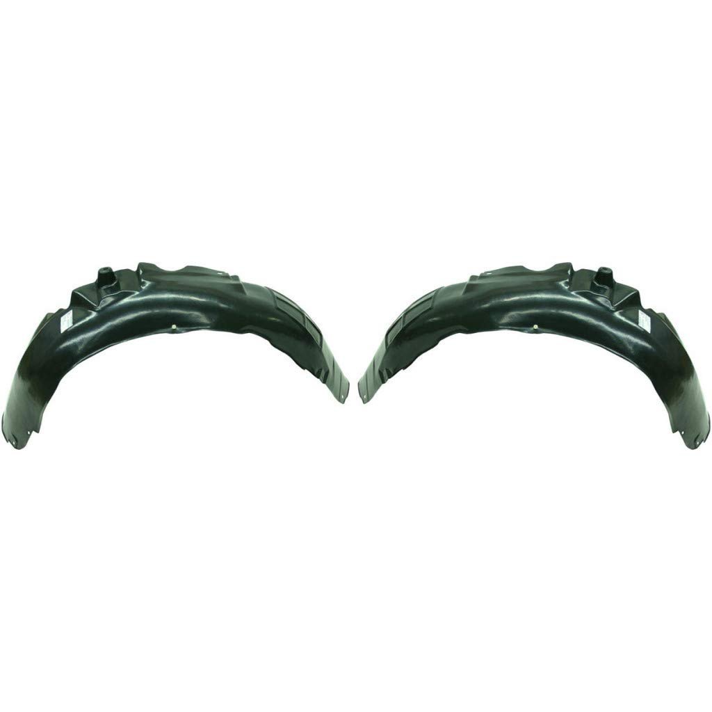 Front Fender Liner Splash Guard Pair For Audi A4 2005 2006 2007 2008 Sedan Wagon Base Avant Driver And Passenger Side