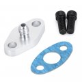 Ptnhz An4 Turbo Oil Feed Inlet Flange Adapter Kit W Gasket For T3 T4 T04 T04b T04e 