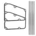13116-0725 Push Rods And 11061-1285 Gasket Set For Kawasaki Fr651v-cs28 Fr651v-cs31 Includes 4 2 Cover Gaskets 