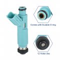 Uxcell 4pcs Car Fuel Injector Replacement No 23209-0h010 For Toyota Camry 2 4l 2002-2004