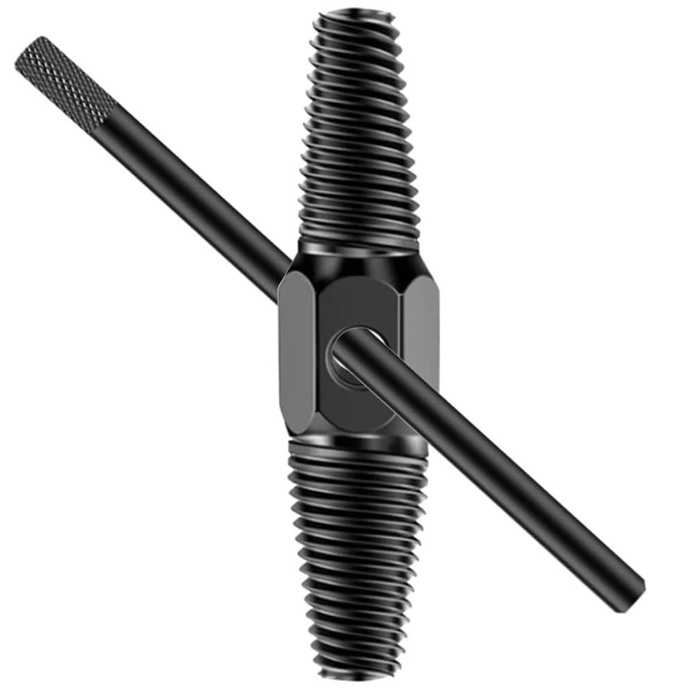 Fixinus Screw Extractor Double Head Pipe Broken Bolt Damaged Remover Dual Use 1 2 And 3 4 Inch With Stick