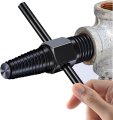 Fixinus Screw Extractor Double Head Pipe Broken Bolt Damaged Remover Dual Use 1 2 And 3 4 Inch With Stick