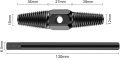 Fixinus Screw Extractor Double Head Pipe Broken Bolt Damaged Remover Dual Use 1 2 And 3 4 Inch With Stick