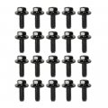 G-plus Body Bolts- M6-1 0 X 20mm Long- 10mm Hex- 17mm Washer- 20 171 Compatible With Honda