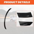 Rear Trunk Spoiler Wing Lip For 2017-2023 Tesla Model 3 Tail Lid Carbon Fiber Style