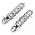 Httmt Mt094 Pa002x2 Calabash Footpegs Compatible With Kawasak 87- 99 Vulcan 1500a B 12- 16 Ninja 650