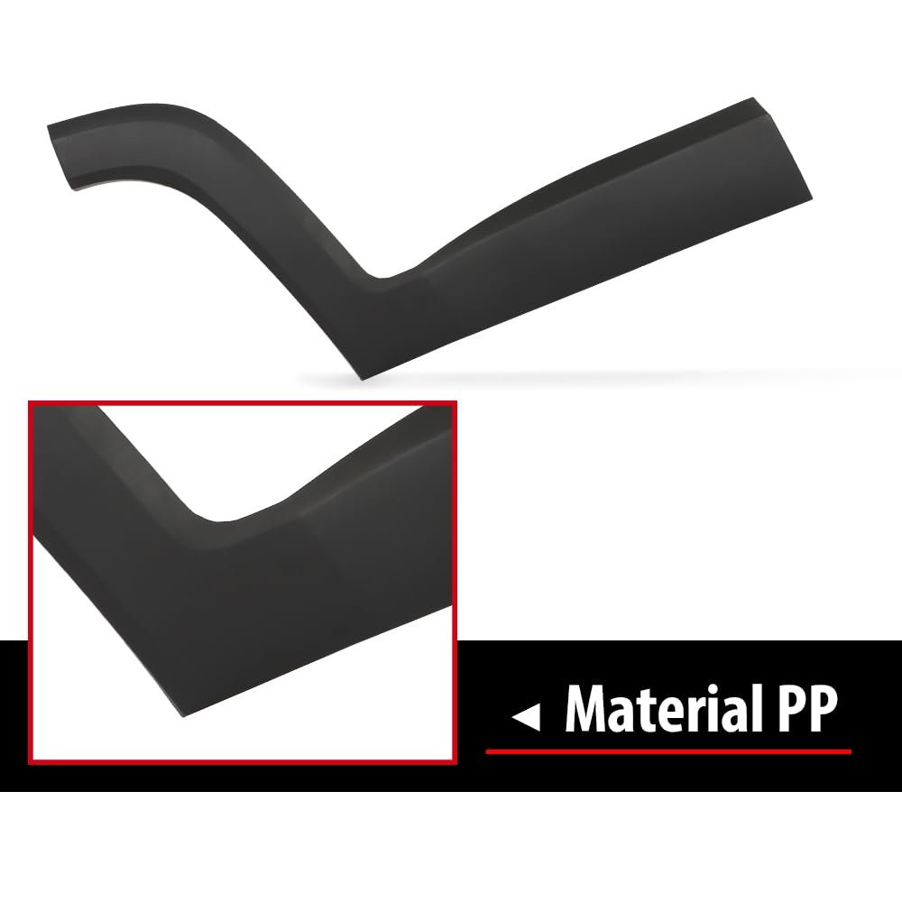 Right Side Rear Door Molding Fender Flare Trim For Jeep Renegade 2015-2021 5vx88lxhaa Ch1505109 Black