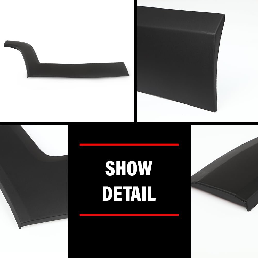 Right Side Rear Door Molding Fender Flare Trim For Jeep Renegade 2015-2021 5vx88lxhaa Ch1505109 Black