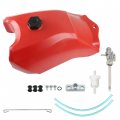 Labwork Plastic Fuel Tank Replacement For Honda Fourtrax 300 Trx300 1988-1992 With Cap And Petcock 17520-hc4-010za Red 2wd