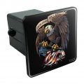 These Colors Don T Run Patriotic Eagle Usa American Flag Tow Trailer Hitch Cover Plug Insert