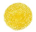 Yellow Plastic Safety Barrier Chain 100 Ft High Visibility Non Marring No Rust For Construction Site And Garage 7 8 In X 2 
