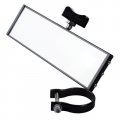 Panoramic Rearview Mirror Kit 9 In Black For Kawasaki Teryx 750 2008 2013 Convex Lens With Rollbar Clamp And Windshield Mount 