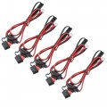 X Autohaux 2ft 18awg Sae To Ring Terminal Harness Quick Connect Disconnect Assembly With 10a Fuse For Car Motorcycle Solar 
