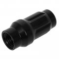 Ocpty M12x1 5 Black Lug Nuts 20 Pcs Close Wheel With 2 Socket Key 1 64 42mm Replacement For Lexus Mitsubishi Toyota
