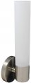 Urbanest Enzo One-light Wall Sconce Lamp With Frosted Glass Shade Hardwired Brushed Steel 13 1 2-inch Tall 