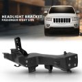 Right Headlight Bracket For Jeep Grand Cherokee 2011 2013 Fits Laredo Limited Overland Srt8 And Summit Part Number 5156134aa