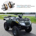 M Mati Front Left Right Brake Calipers W Pads For Arctic Cat Atv 250 300 350 400 Fis 425 450 500 550 650 700 1000 Thunder Side