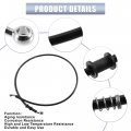 X Autohaux 100cm An3 M10 Car Hydraulic Brake Line Oil Hose Pipe Fitting 28a Stainless Steel For Motorcycle Dirt Racing Bike