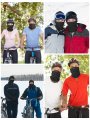 18 Pcs Ski Mask For Men Full Face Balaclava Hood Shiesty Neck Motorcycle Coverings Women Black 