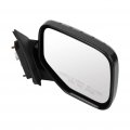 Ocpty Black Passenger Side View Mirror Smooth With Power Adjustment Manual Folding Compatible For 2006-2014 Honda Ridgeline