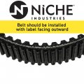 Niche Drive Belt For Polaris Hawkeye 300 Sportsman 400 Ho