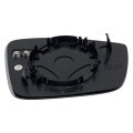 Driver Side Mirror Glass For 2013 2015 Vw Volkswagen Passat Heated With Backing Plate Left Part Number 561-857-521-a