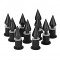 Wind Screen Boltsshield Wind Spike M5 Screws Nuts Motorcycle Modification Accessories Black 