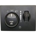 Headlight Switch For Dodge Challenger 2008 2009 2010 2011 With Fog Lights 6 Prong Male Terminal Pin Type Black