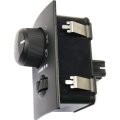 Headlight Switch For Dodge Challenger 2008 2009 2010 2011 With Fog Lights 6 Prong Male Terminal Pin Type Black