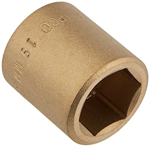 Ampco Safety Tools Ss-3 8d19mm Socket Standard Non-sparking Non-magnetic Corrosion Resistant 3 8 Drive 19 Mm