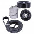 Applianpar Serpentine Belt Tensioner Idler Pulley Kit For Hyundai Santa Fe Kia Optima Rondo 2 7 V6