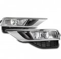 Honda Cr-v Bumper Driving Fog Lights Lamps Chrome 