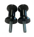 Pro-tek Black Swing Arm Spools For Aprilia Rs-250 1995 1996 1997 1998 1999 2000 2001 2002 Rs250 Rs 250 Spool Sliders 6mm Black