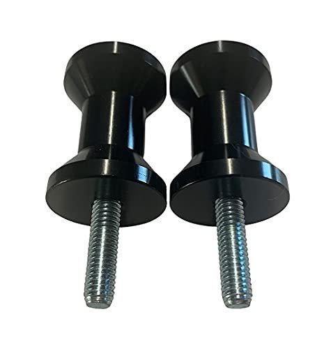 Pro-tek Black Swing Arm Spools For Aprilia Rs-250 1995 1996 1997 1998 1999 2000 2001 2002 Rs250 Rs 250 Spool Sliders 6mm Black